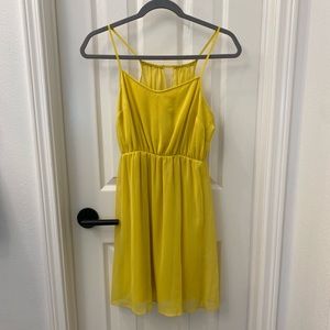 Yellow dress
